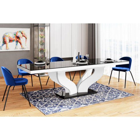 Designerski stol z rozkladanym blatem Tutto 3X