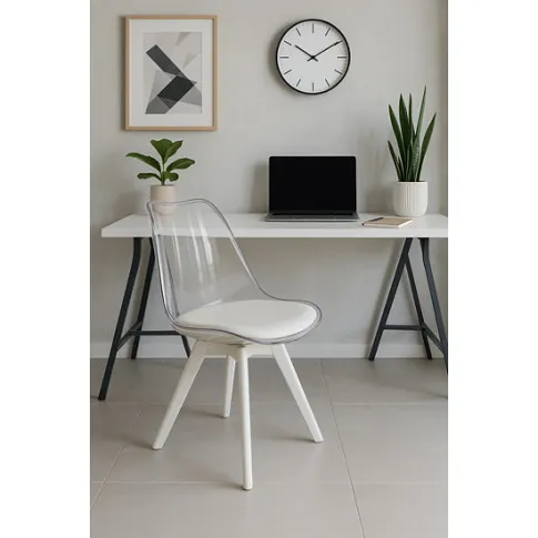 Zdjęcie przezroczyste, bezbarwne krzesło Gelva | Edinos.pl