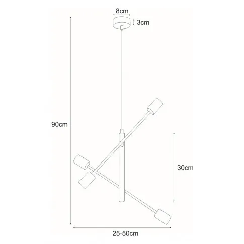 Wymiary lampy S137-Lemos