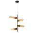 Loftowa czarna lampa wisząca D001-Arvid