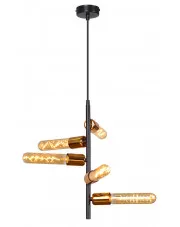 Nowoczesna loftowa wisząca lampa - D002-Arvid w sklepie Edinos.pl