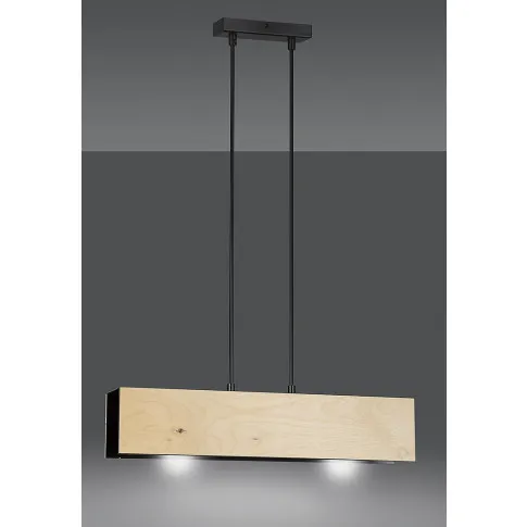 Drewniana wisząca lampa D003-Nomad