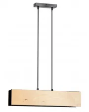 Czarna wisząca lampa sufitowa - D003-Nomad