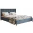 Tapicerowane łóżko z zagłówkiem 120x200 Diuna