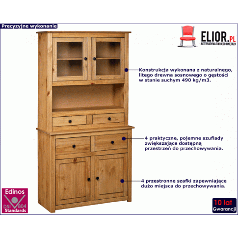 Drewniany kredens Havo