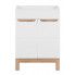 Biała nowoczesna szafka pod umywalkę Marsylia 3X 60 cm