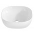 Biala ceramiczna umywalka nablatowa Pavona 3X
