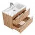 Podwieszana szafka łazienkowa z szufladami Malta 3X 80 cm