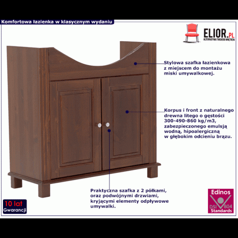 drewniana szafka umywalkowa 85 avalon 6x infografika gif