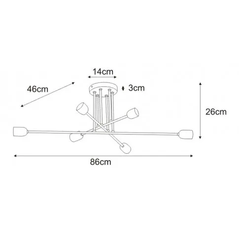 Wymiary lampy S141-Felma