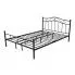 Zdjęcie produktu Łóżko metalowe czarne Rai 140x200.
