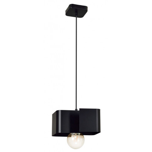 Czarna nowoczesna lampa wisząca d013-Rainer