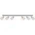Szara punktowa lampa sufitowa loft S150-Andera