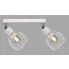 Biała lampa sufitowa druciana reflektory loft S155-Mikela