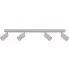 Szara lampa sufitowa punktowa spot S157-Nordia