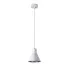Biała punktowa lampa wisząca loft - S170-Hertes