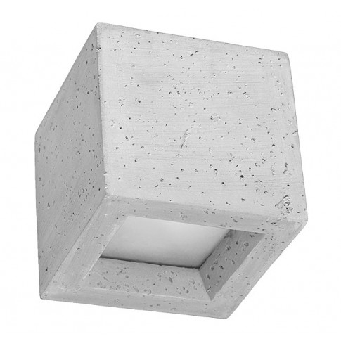 Kwadratowy kinkiet betonowy S172-Himra