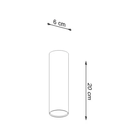 Wymiary plafonu S244-Lagor