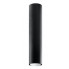 Czarny minimalistyczny plafon tuba S245-Lagor