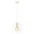 Biała nowoczesna lampa wisząca D029-Lisen