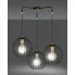 Czarna nowoczesna lampa wisząca D030-Lisen