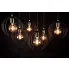 Czarna nowoczesna lampa wisząca D031-Lisen