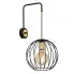 Czarny kinkiet w stylu loft D032 Lisen