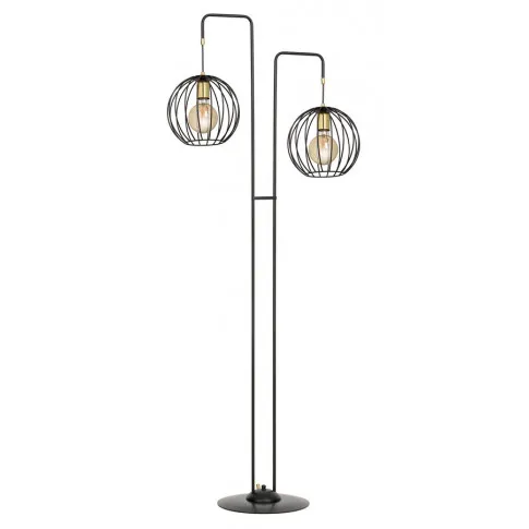 Czarna nowoczesna lampa podłogowa D034-Lisen