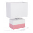 Biało-różowa lampka biurkowa dla dziewczynki S188-Kaspi