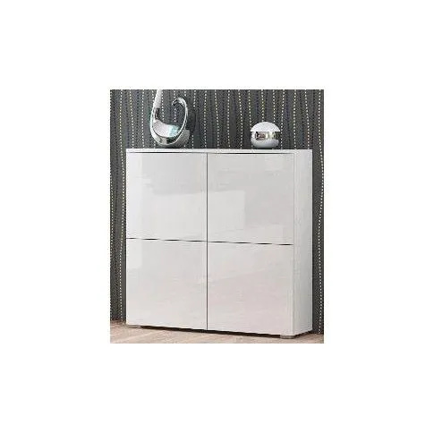 Zdjęcie lakierowana biała komoda Vitoria 2X | Edinos.pl