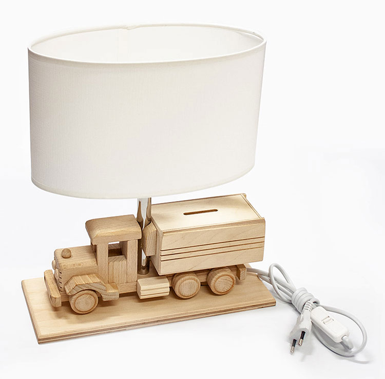 Lampka nocna ze skarbonką dla dzieci D510-Olvina