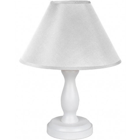 Biała lampka nocna do pokoju dziecięcego S193-Kadex