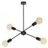 Czarna wisząca lampa w stylu loft D034-Dantos