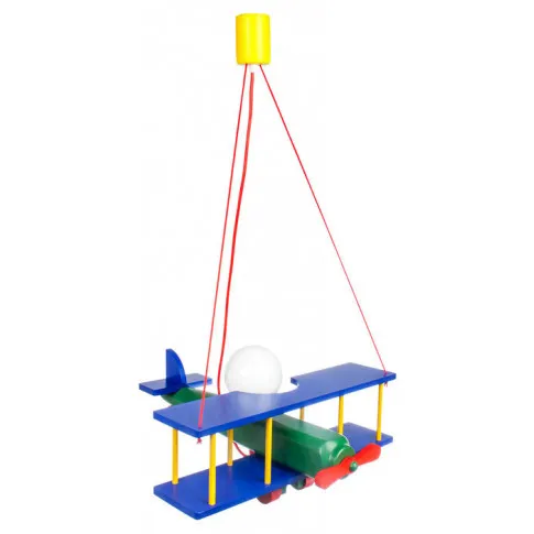 Kolorowy żyrandol do pokoju dziecka samolot S198-Frela