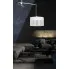 Biała lampa wisząca do salonu D037-Ardos
