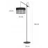 Wymiary lampy podłogowej z abażurem D042-Ardos