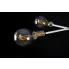 Biała lampa wisząca glamour D044-Mingo