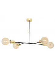 Czarny nowoczesna lampa wiszaca - D044-Mingo w sklepie Edinos.pl