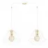 Biała designerska lampa wisząca D049-Nadis