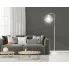 Biała metalowa wolnostojąca lampa D051-Nadis