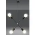 Czarna industrialna lampa wisząca D052-Arkos