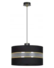 Czarna pojedyncza lampa wiszaca - D055-Opius w sklepie Edinos.pl