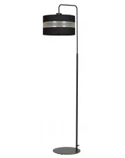 Czarna nowoczesna lampa podłogowa - D057-Opius w sklepie Edinos.pl