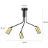 Wymiary nowoczesnej potrójnej lampy sufitowej D059-Rafio