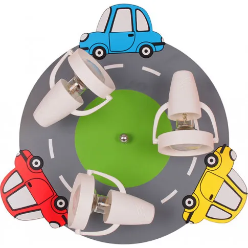 Plafon dziecięcy w auta S204-Emino