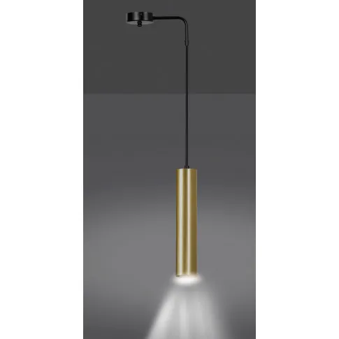 Czarna loftowa lampa wisząca D061-Favis