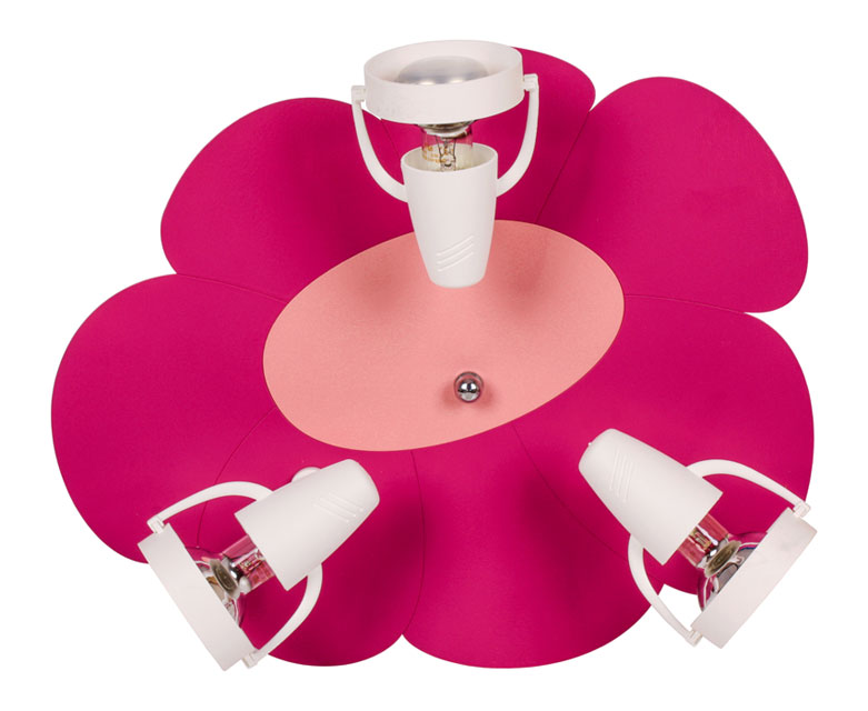Lampa sufitowa dla dziewczynki kwiatek V446-Levana