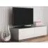 Zdjęcie produktu Szafka RTV Vitoria 6X - biały połysk + popiel.