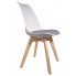 Bialo szare krzeslo tapicerowane Sarmel 2X min
