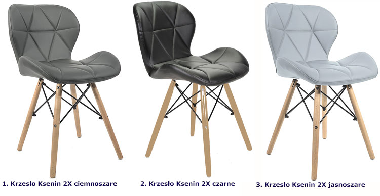 Kolory krzesła Ksenin 2X